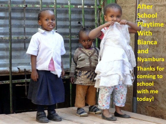 9.After schooltime with classmate Bianca and Nyambura-001