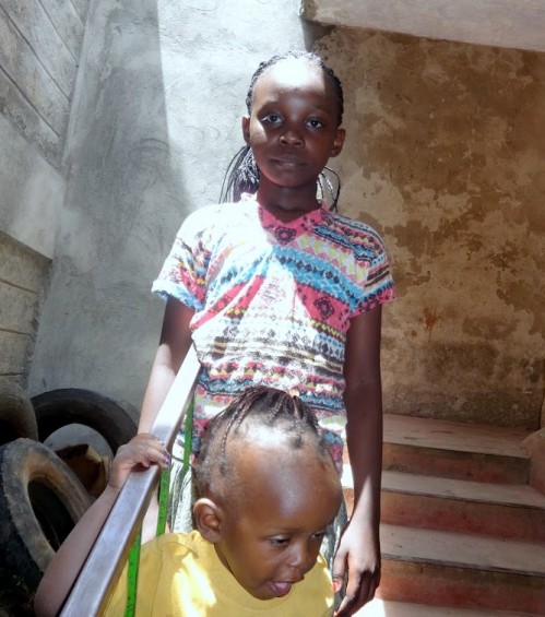 Triza and lil sister