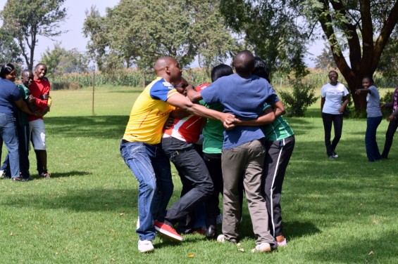 Having fun during Staff Day Out