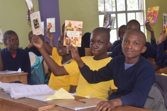 Pastor Bob wrote a personalized card to each student.