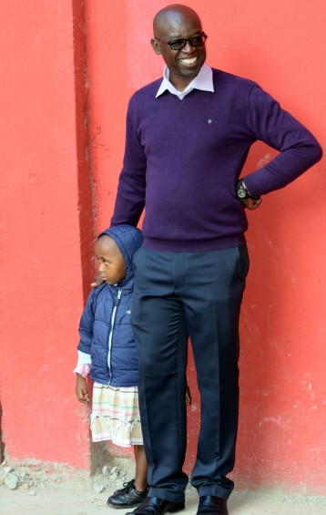 Elizabeth charmed Director Bob Kikuyu from Day 1