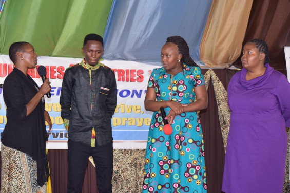(L-R) Stella, Njenga, Njoki, and Pauline