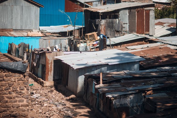 Mathare neighborhood and housing