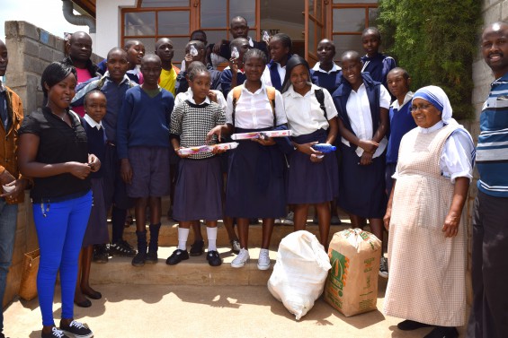 Presenting donations