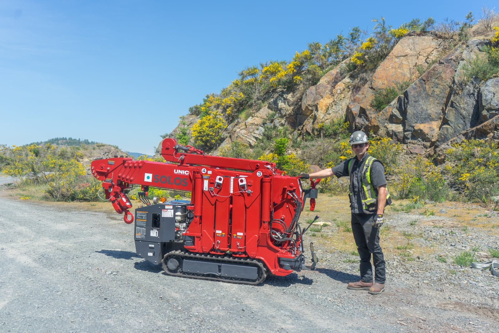 Mini Crane Rental & Lifting Consultant SOLOS Lifting Solutions