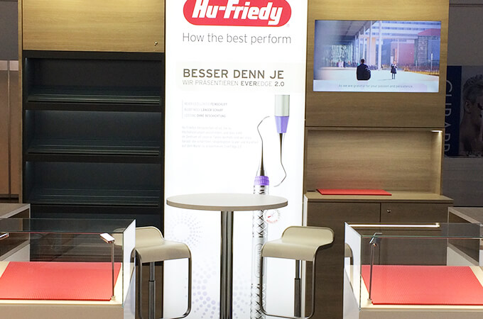 Hu-Friedy auf der Fachdental Stuttgart