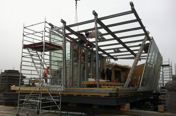 Bauleitung für Elektrolux The Cube in Brüssel