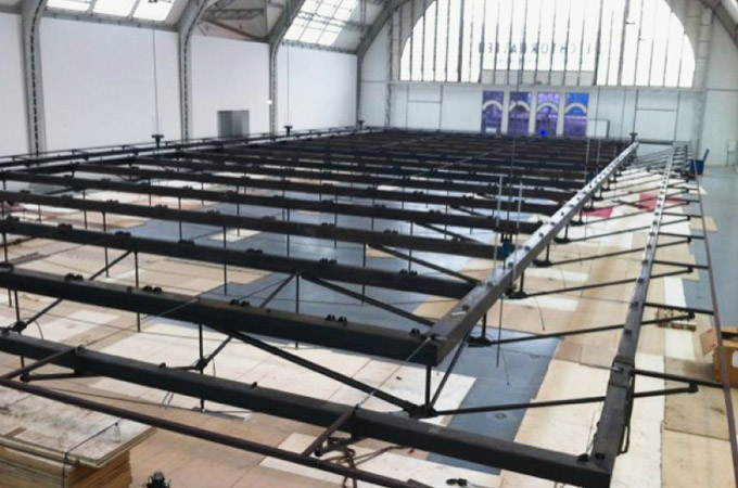 Bauleitung für das Projekt Horizon Field in den Deichtorhallen in Hamburg