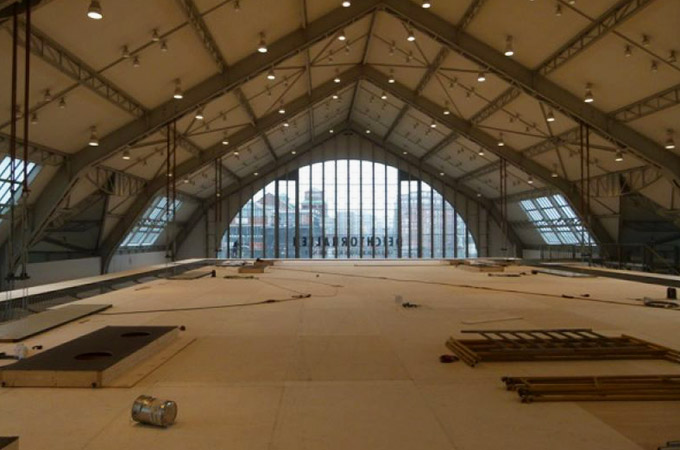 Bauleitung für das Projekt Horizon Field in den Deichtorhallen in Hamburg