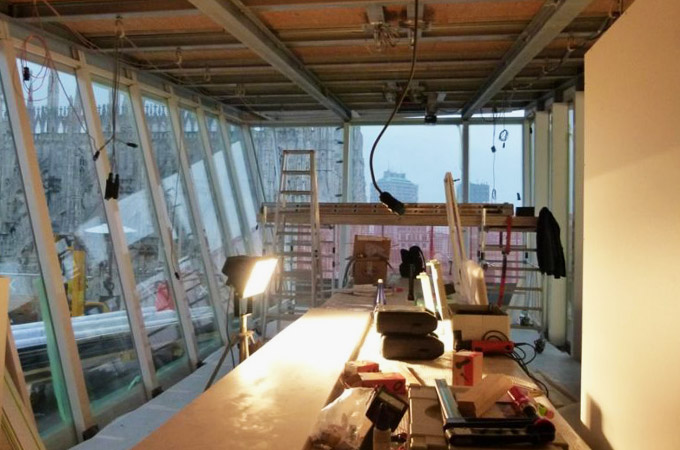 Bauleitung für Elektrolux The Cube in Mailand