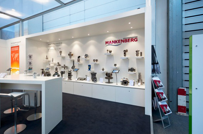 Mankenberg auf der Achema Frankfurt