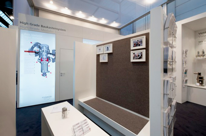 Mankenberg auf der Achema Frankfurt