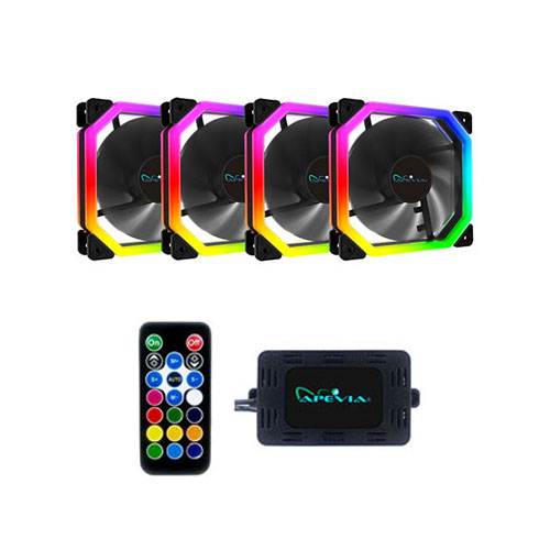 Apevia| Phoenix Series | 120mm RGB | Cooling Fan