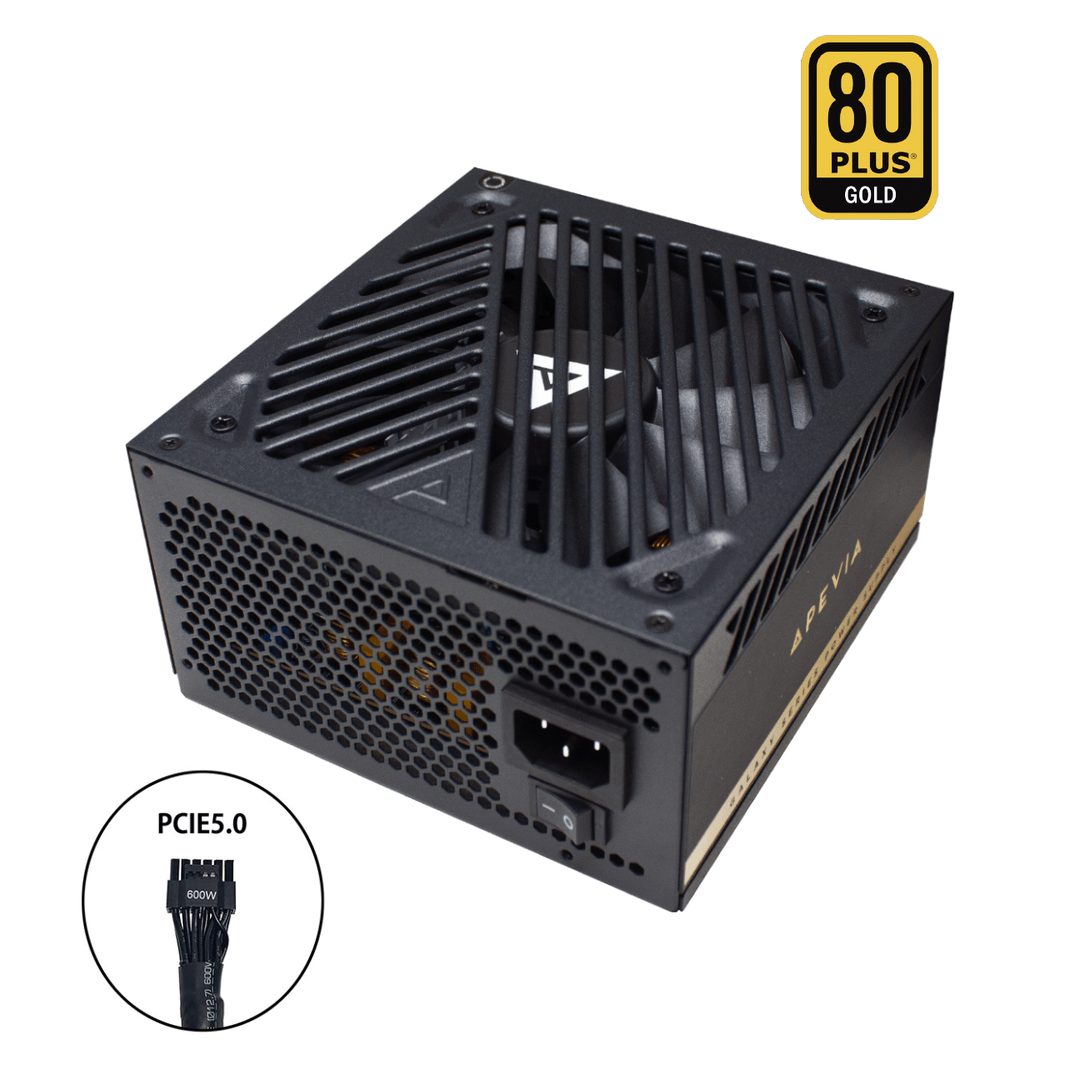 Apevia ATXGX1000W PCIE5.0 1000W+ Power Supply