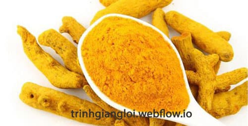 Điều trị sùi mào gà bằng nghệ vàng