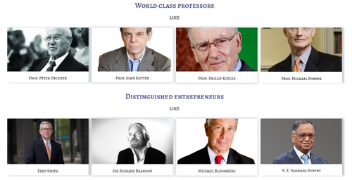 Image of World Class Professors & Entrepreneurs whose Thoughts, Actions, Advice, Life & Inspiration are being tracked by Leaderclasses