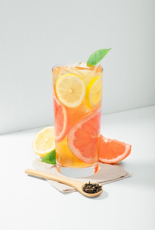 Omomo Grapefruit Green Tea