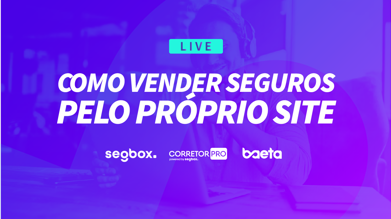 Live - Como vender seguros pelo próprio site
