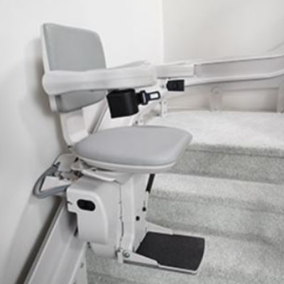 Bruno's Elite Curved Stairlift