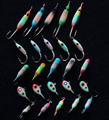 Krazywolf Glow Jig Kit Ice Fishing Lure