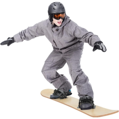 Goplus Wood Snowboard