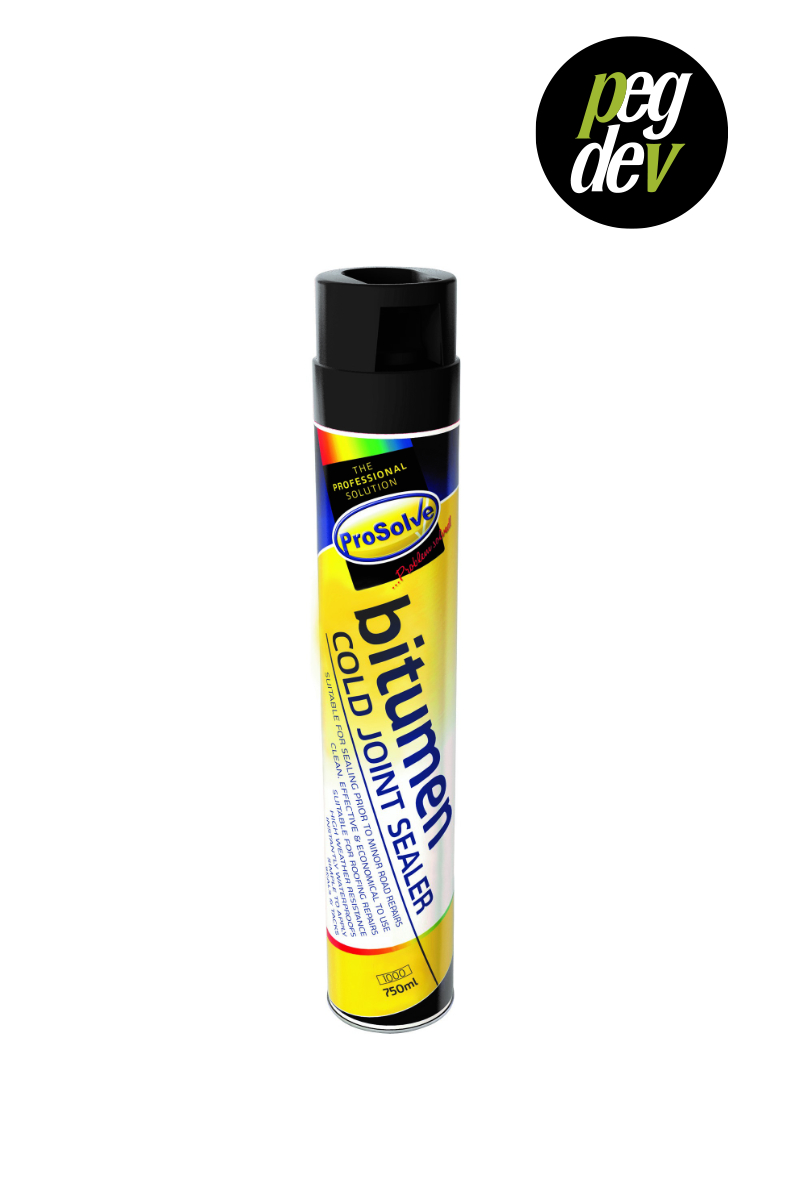 BITUMEN COLD JOINT SEALER 750ML SPRAY ADHESIVE TACK COAT TARMAC GUTTER