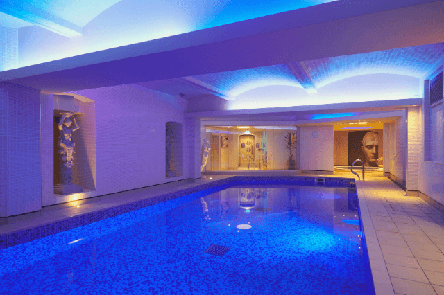 Staycation spa.