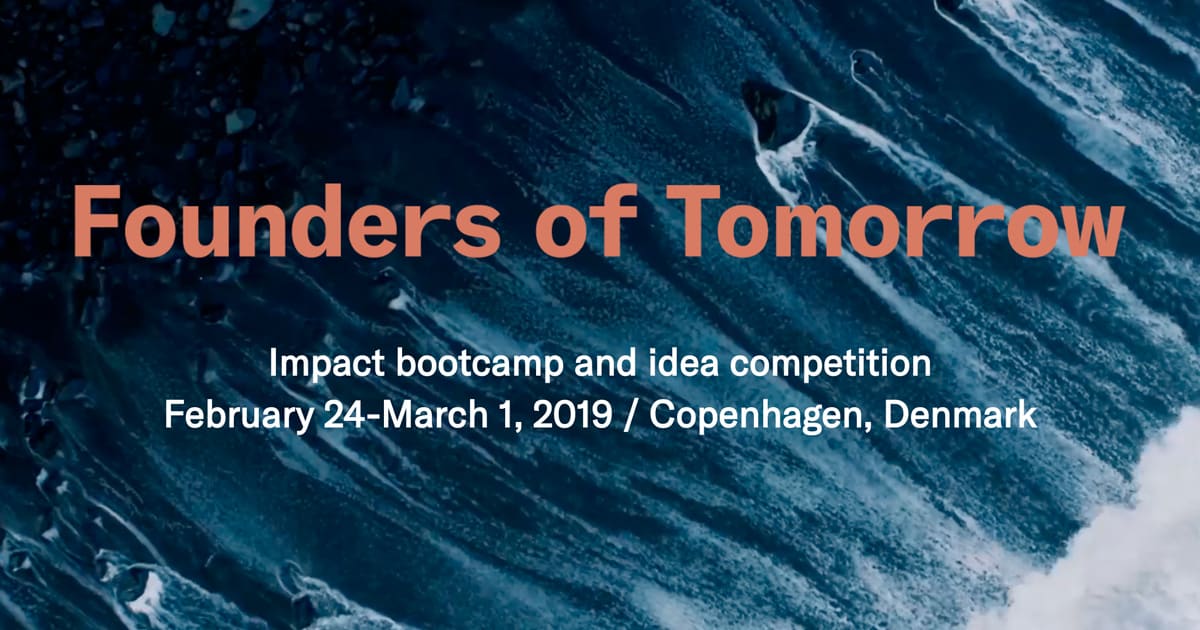 MapLauncher at Founders of Tomorrow 2019