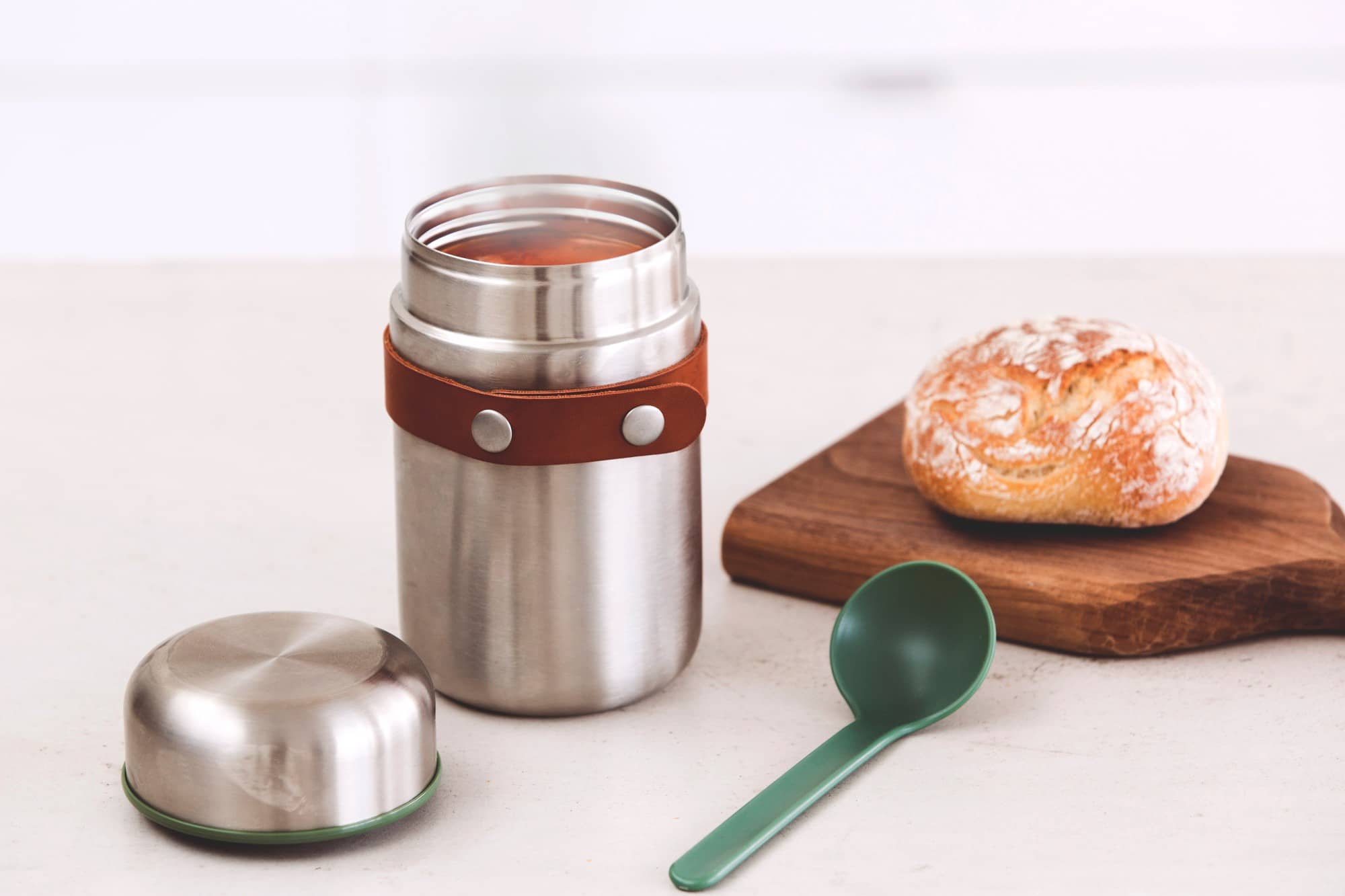 black blum food flask