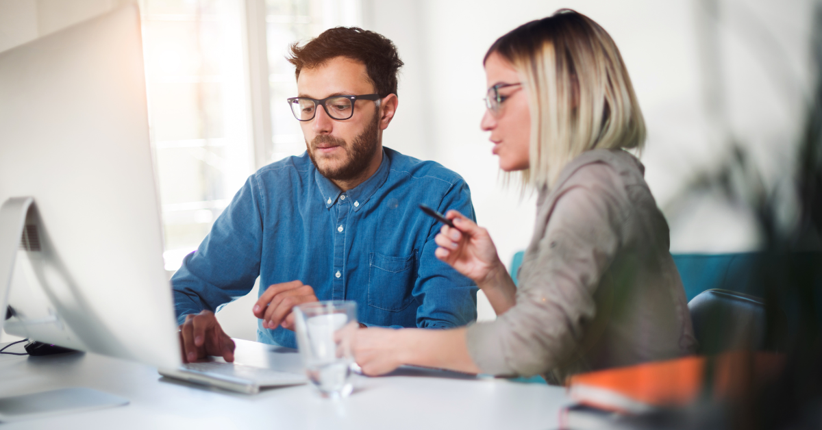 small business owners research into business markets