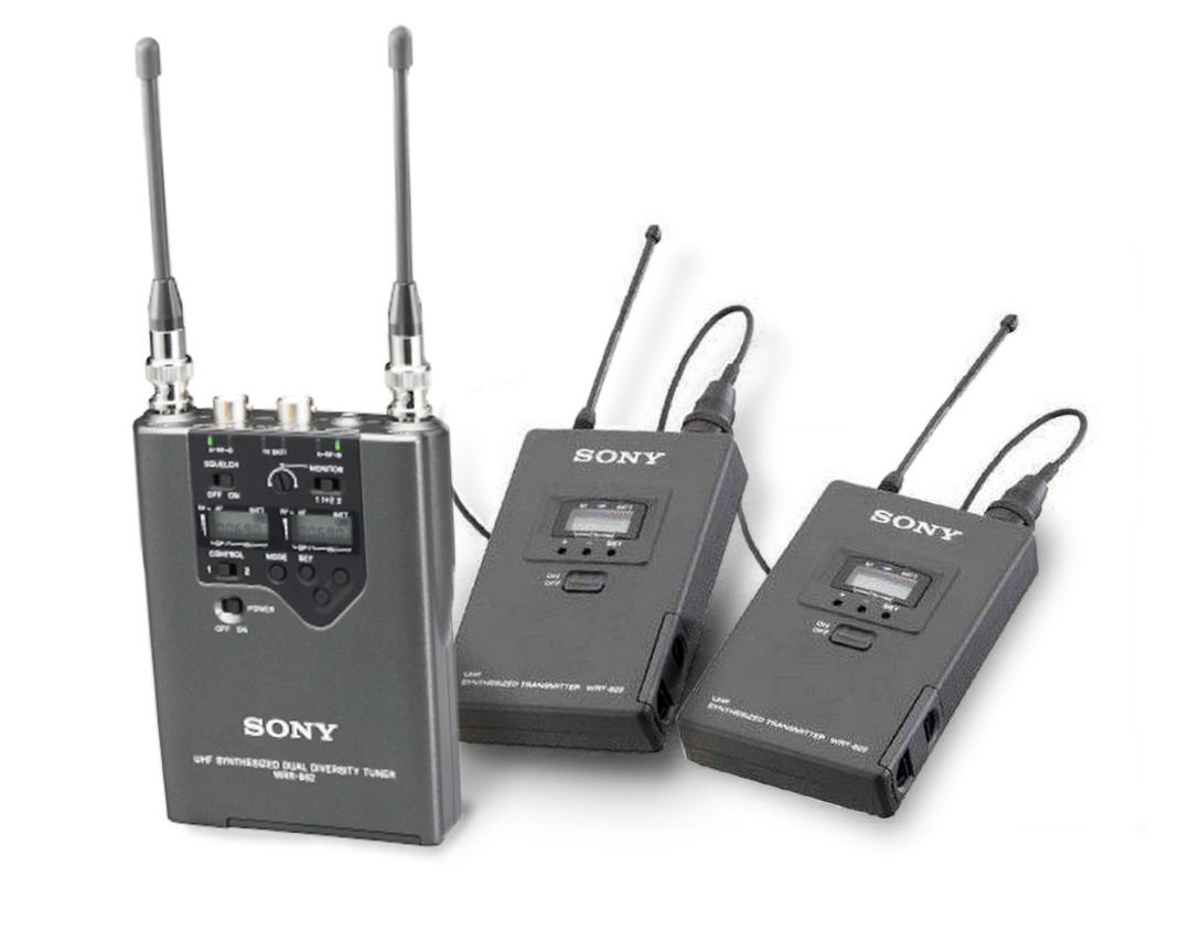 Hire now Dual Radio Microphone Kit Broadcast Services