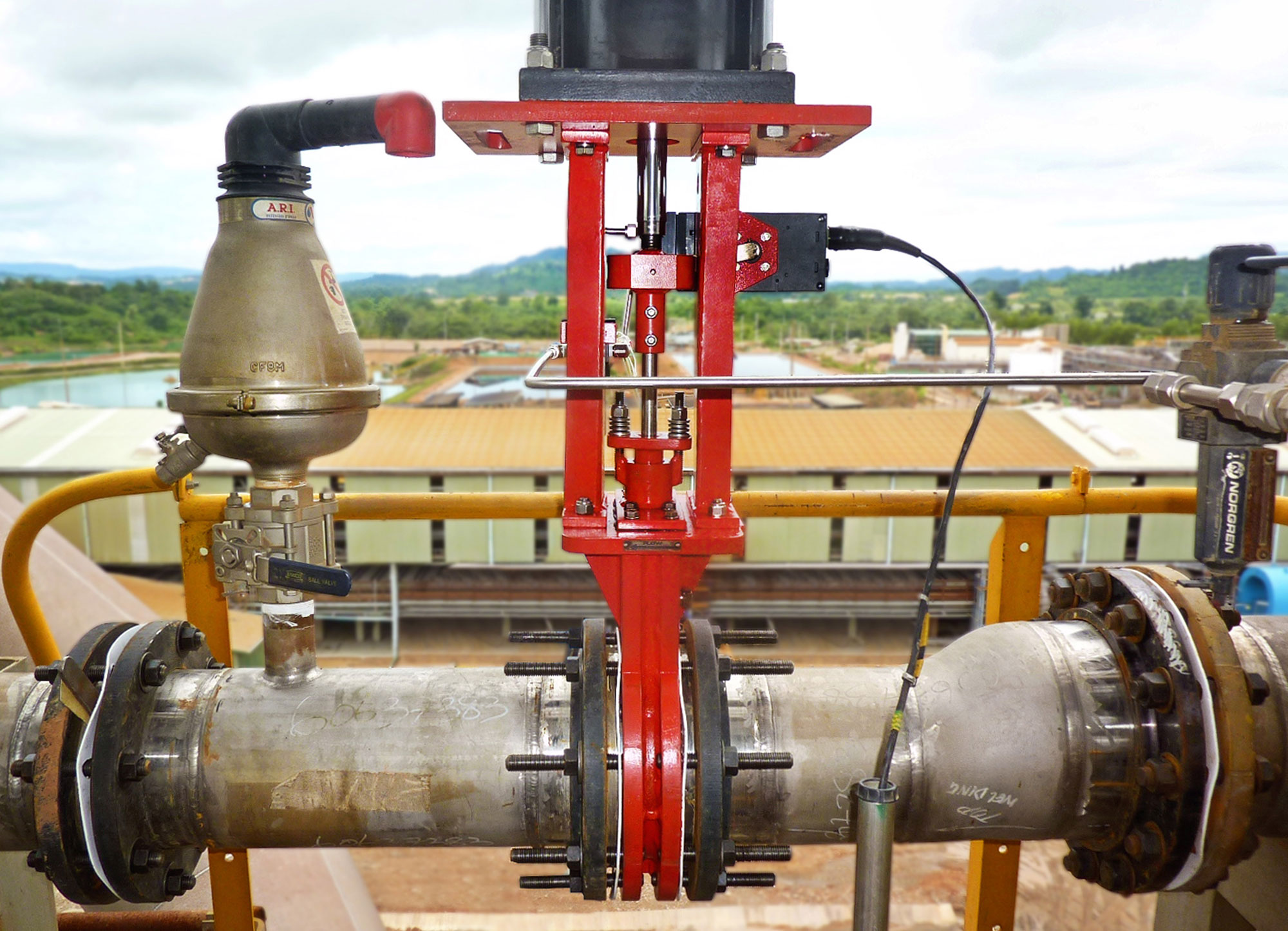 Severe Service Control Valve Applications SlurryFlo Control Valves