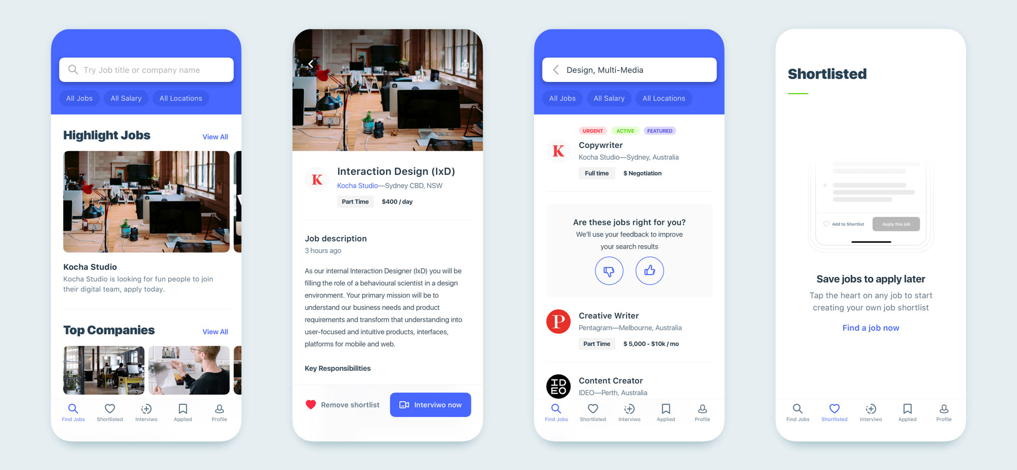 Interviwo: Video Interview Platform — Kocha Studio™