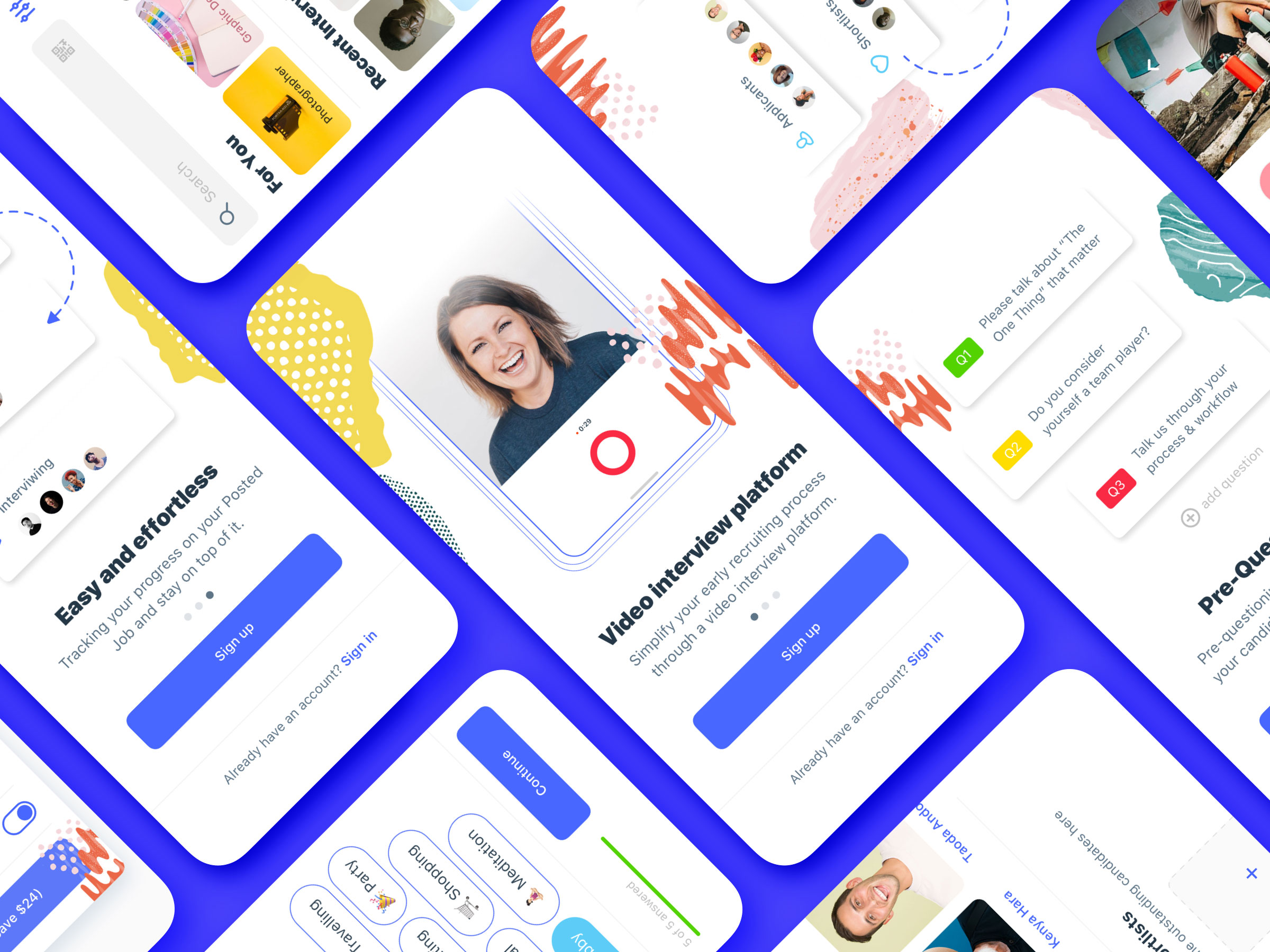 Cache mobile app design