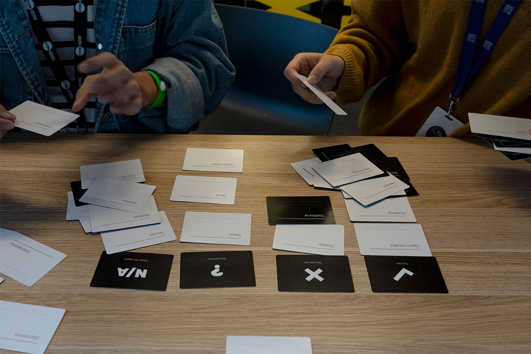 Design workshop with Headstart Lab for a Swaarm app