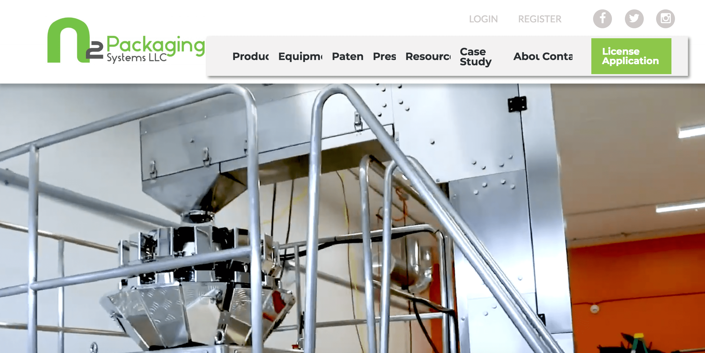 N2 Packaging website