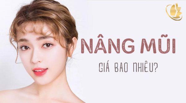 nâng mũi bao nhiêu tiền