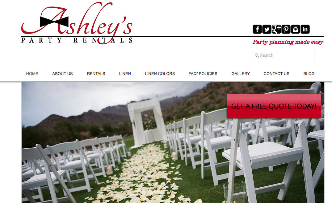 Ashley's Party Rentals