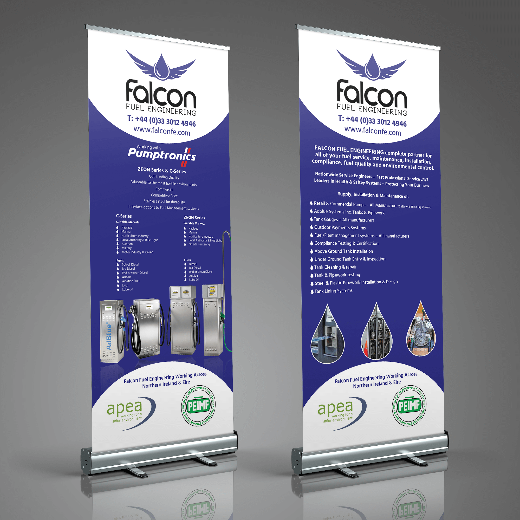 FFE Roll up banner design