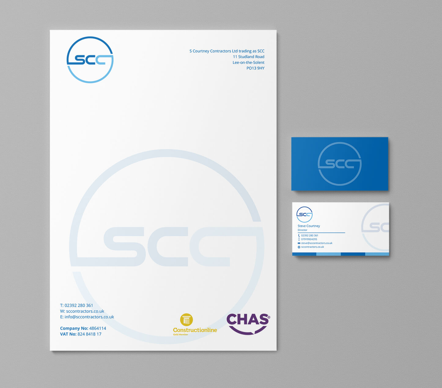 SCC corporate identity design