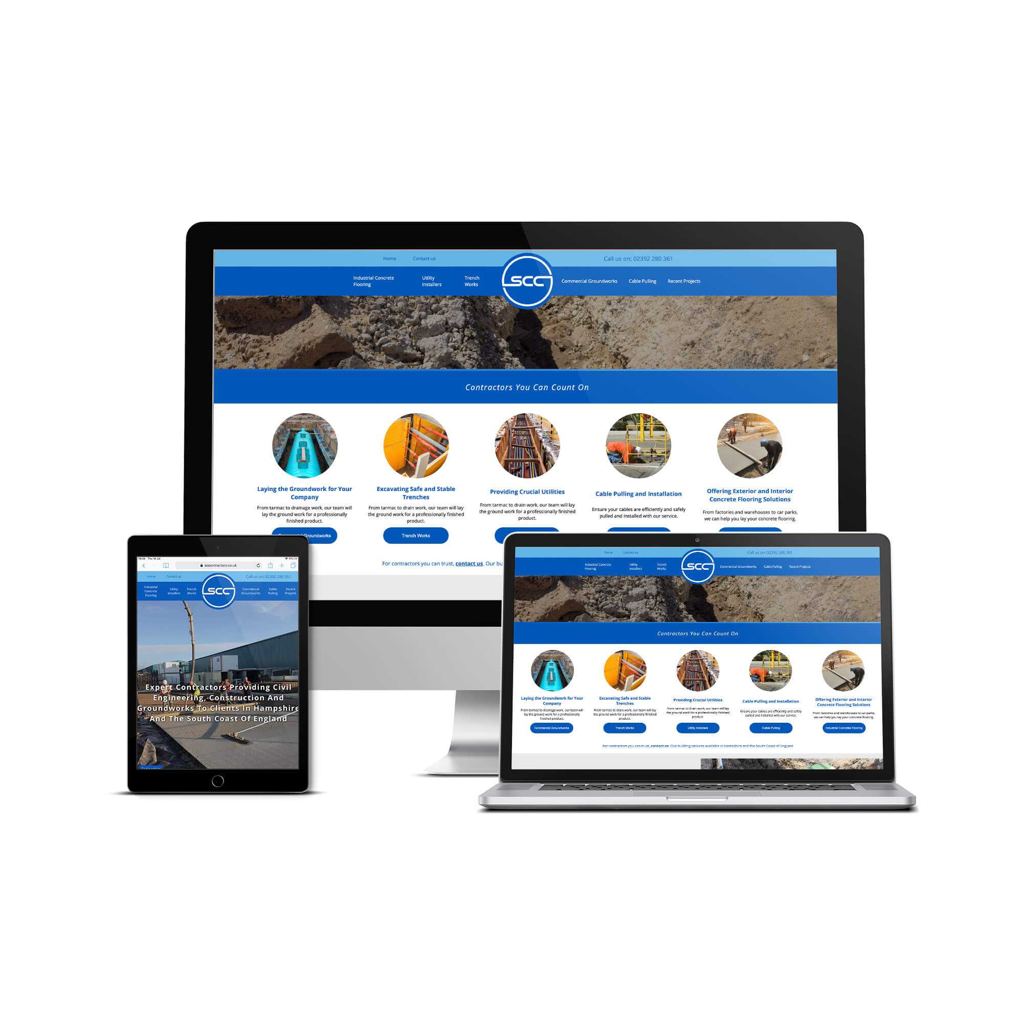SCC Website Design