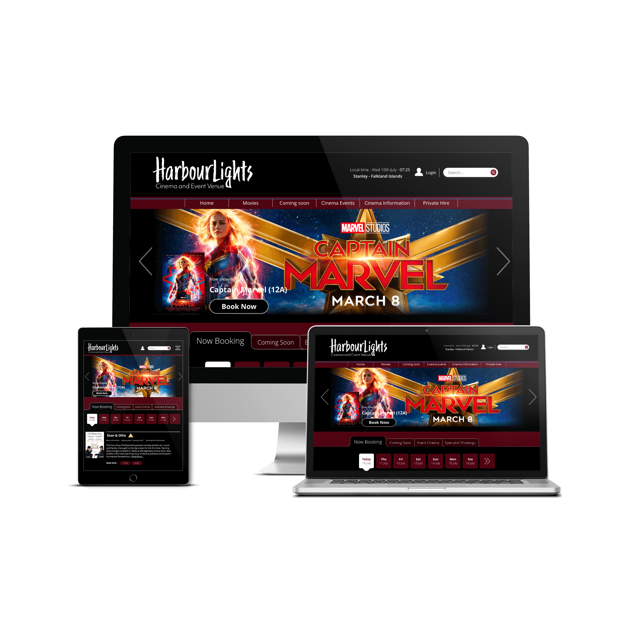 HarbourLights Website Design