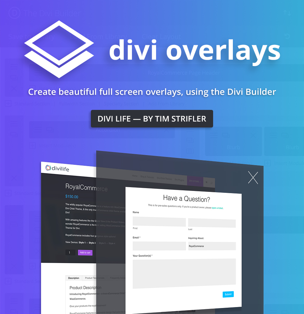 Download Divi Overlays Plugin Download Divi Overlays Plugin