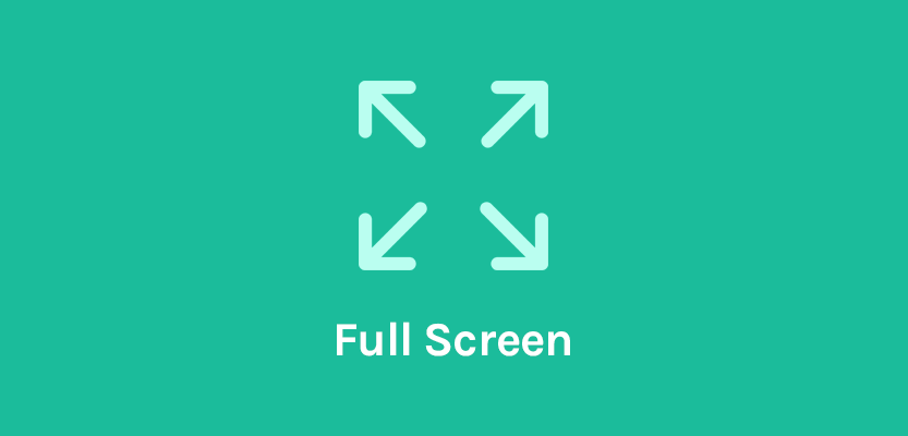 OceanWP Full Screen Addon
