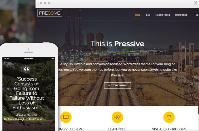 Thrive Themes Pressive WordPress Theme