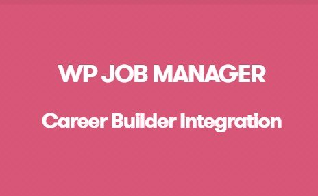 WP Job Manager Career Builder Integration Addon WP Job Manager Career Builder Integration Addon