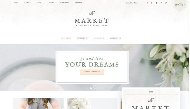 StudioPress Market Theme