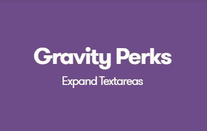 Gravity Perks Expand Textareas Gravity Perks Expand Textareas
