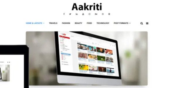 WP OnlineSupport – Aakriti Personal Blog Pro