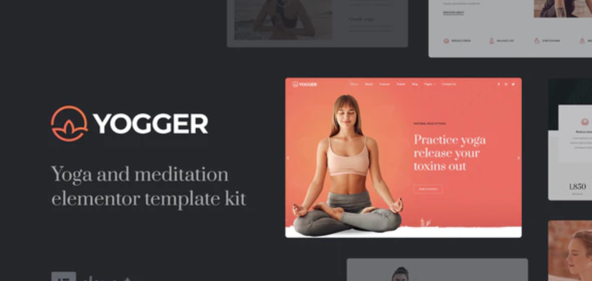Yogger – Meditation and Yoga Elementor Template Kit Yogger – Meditation and Yoga Elementor Template Kit